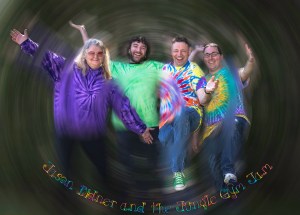 group shot spun out saturated