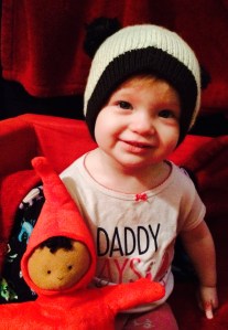 Brie Panda Hat Snow Day