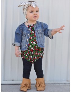 Tan Fringe Leather Boot 1